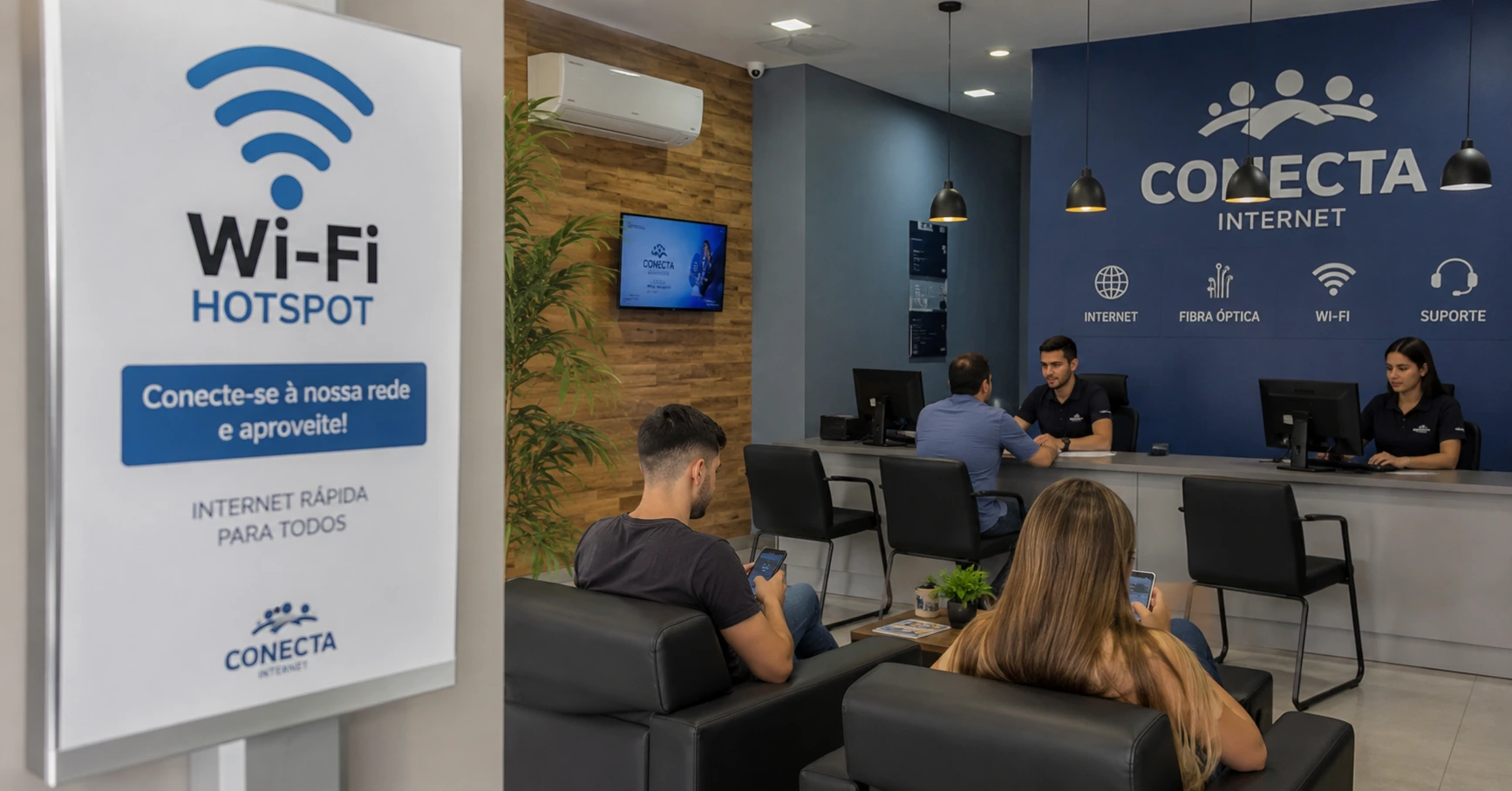 Hotspot Wi-Fi para provedores de internet: oportunidades além da conectividade